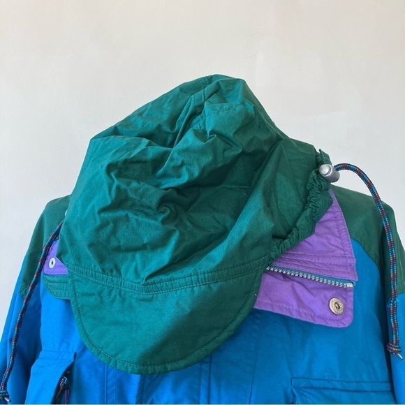 Marker | Vintage Nylon Color Block Ski Hiking Jacket - Picture 6 of 8